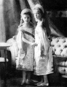 маленькие княгини Татьяна и Ольга